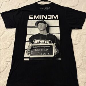 2013 Eminem “Arrest” Black Graphic Tee